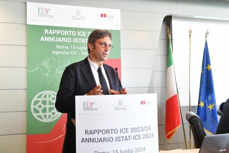 Rapporto Ice, nel 2023 export italiano a quota 626 miliardi