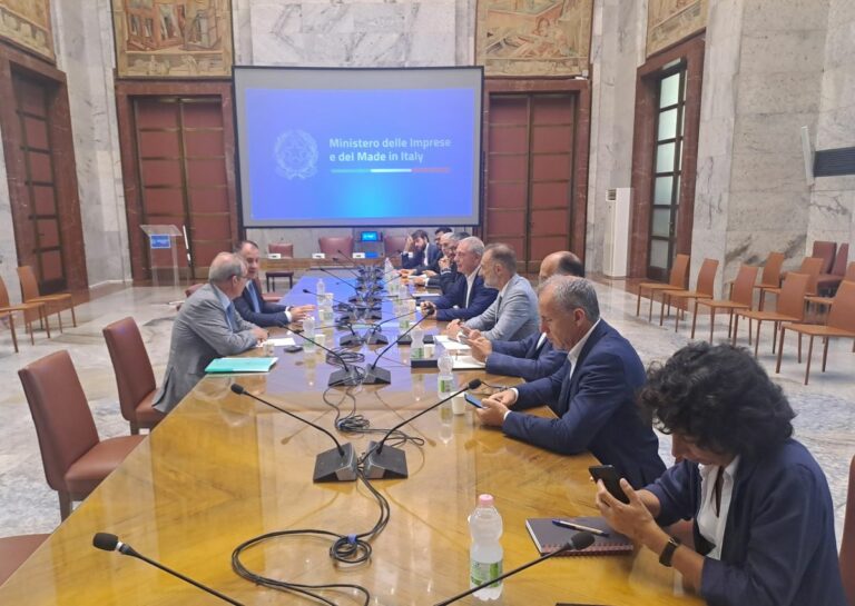 Urso “Con Confindustria piena sintonia sulle priorità”